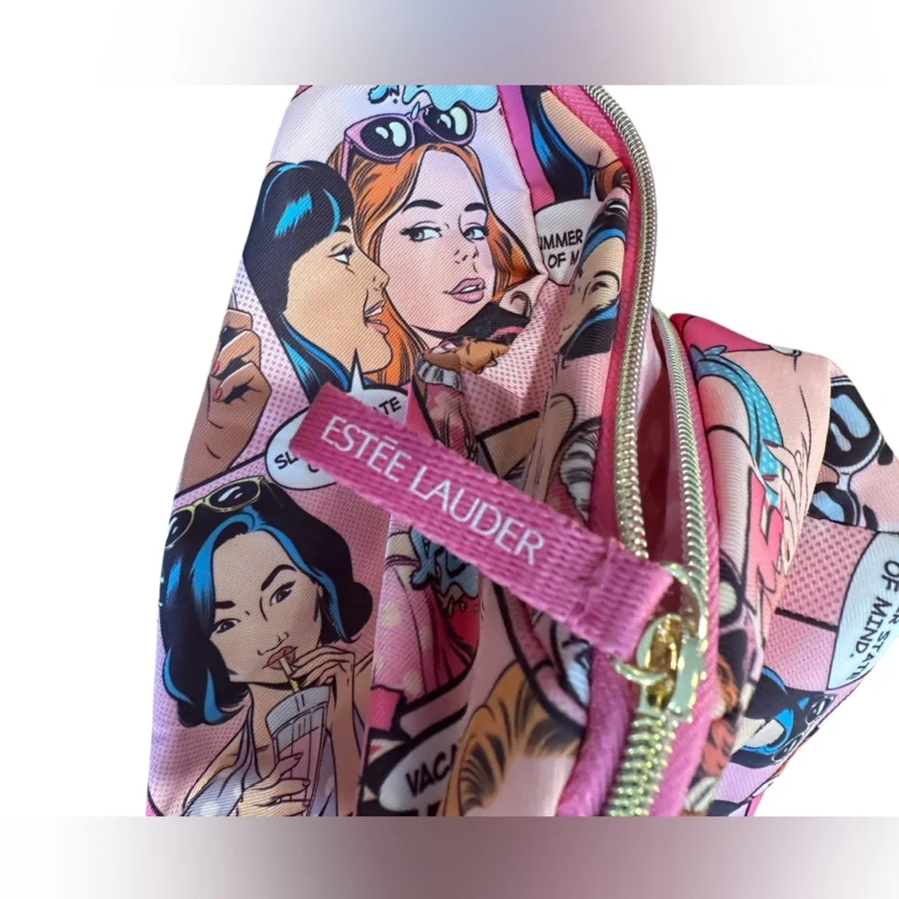 Estée Lauder pop‎ art makeup bag
